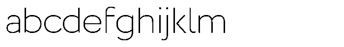Hons Thin FONT