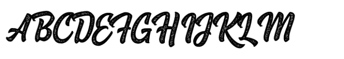 Hoodson  Rough Font UPPERCASE