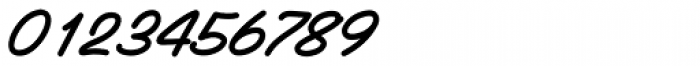 Hoof Line Black Oblique Font OTHER CHARS