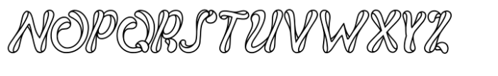 Hookline Font UPPERCASE