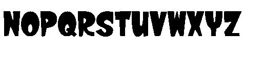 Hoola Summericon Outline Hoola Summericon Regular Font UPPERCASE