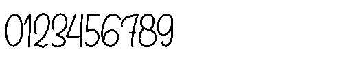 Hoola Summericon Outline Hoola Summericon Script Regular Font OTHER CHARS