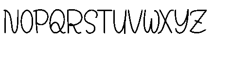 Hoola Summericon Outline Hoola Summericon Script Regular Font UPPERCASE
