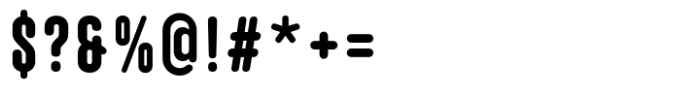 Hoolister Bold Base Font OTHER CHARS