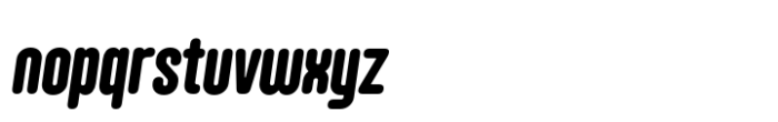 Hoolister Bold Italic Font LOWERCASE