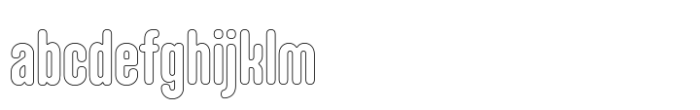 Hoolister Bold Outline FONT