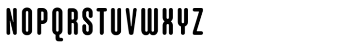 Hoolister Demi Bold Base Font UPPERCASE