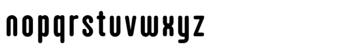 Hoolister Demi Bold Base Font LOWERCASE