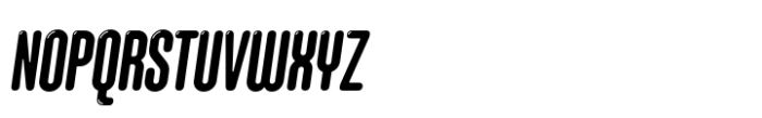 Hoolister Demi Bold Glow Italic Font UPPERCASE