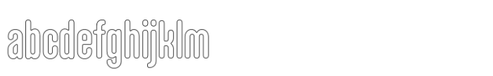 Hoolister Demi Bold Outline FONT