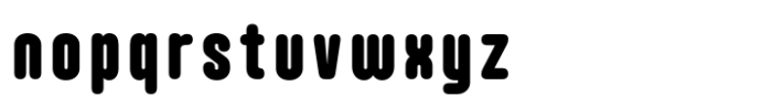 Hoolister Extra Bold Base Font LOWERCASE