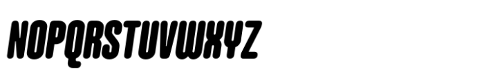 Hoolister Extra Bold Italic Font UPPERCASE