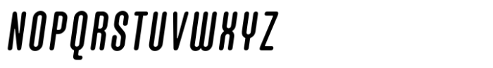 Hoolister Medium Base Italic Font UPPERCASE