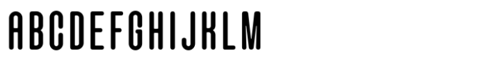 Hoolister Medium Base Font UPPERCASE
