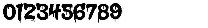 Hoopsy Drips Font OTHER CHARS
