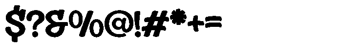 Hoopsy Drips Font OTHER CHARS