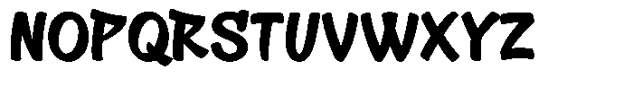 Hoopsy Regular Font LOWERCASE