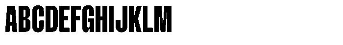 Hop Compressed Norm Black Font UPPERCASE