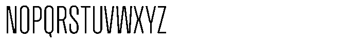 Hop Compressed Norm Light Font UPPERCASE