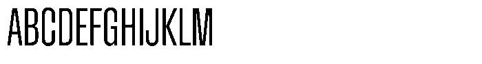 Hop Compressed Norm Regular Font UPPERCASE