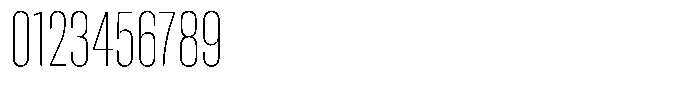 Hop Compressed Norm Thin Font OTHER CHARS