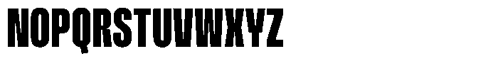 Hop Compressed Norm Ultra Font UPPERCASE