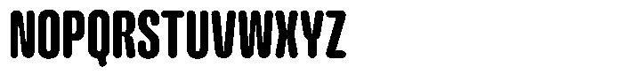 Hop Compressed Rounded Black Font UPPERCASE