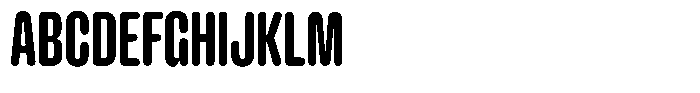 Hop Compressed Rounded Bold Font UPPERCASE