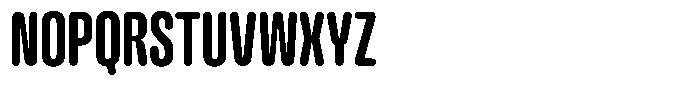 Hop Compressed Rounded Bold Font UPPERCASE