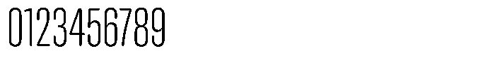 Hop Compressed Rounded Light Font OTHER CHARS