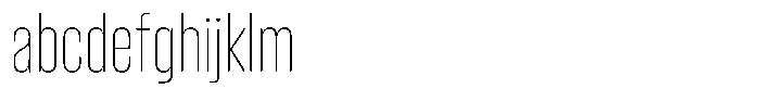 Hop Compressed Rounded Thin FONT