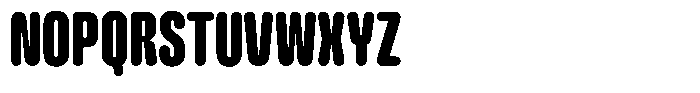 Hop Compressed Rounded Ultra Font UPPERCASE