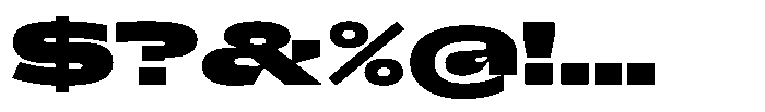 Hop Expanded Norm Black Font OTHER CHARS