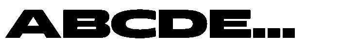 Hop Expanded Norm Black Font UPPERCASE