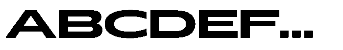 Hop Expanded Norm Bold Font UPPERCASE