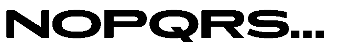 Hop Expanded Norm Bold Font UPPERCASE