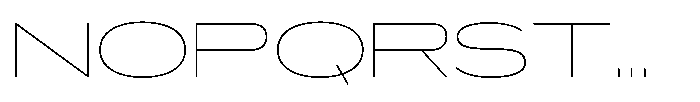 Hop Expanded Norm Extra Thin Font UPPERCASE