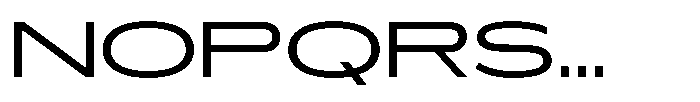 Hop Expanded Norm Light Font UPPERCASE