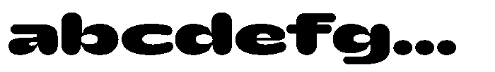 Hop Expanded Rounded Black FONT