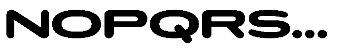 Hop Expanded Rounded Bold Font UPPERCASE