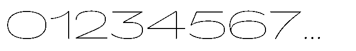 Hop Expanded Rounded Extra Thin Font OTHER CHARS