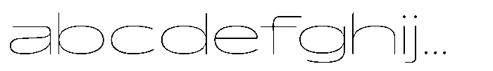 Hop Expanded Rounded Extra Thin FONT