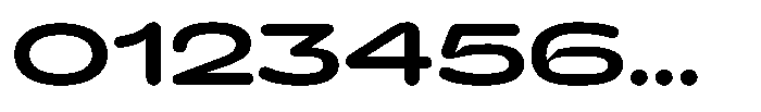 Hop Expanded Rounded Medium Font OTHER CHARS