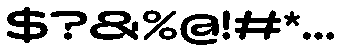 Hop Expanded Rounded Medium Font OTHER CHARS