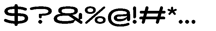 Hop Expanded Rounded Regular Font OTHER CHARS