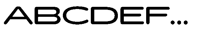 Hop Expanded Rounded Regular Font UPPERCASE