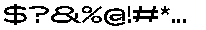 Hop Expanded Variable Font OTHER CHARS