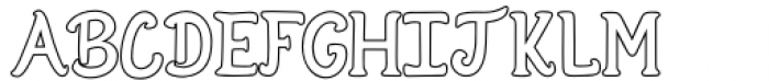 Hop Serif Hand Lettering Lines Font UPPERCASE