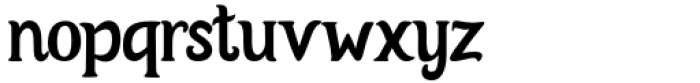 Hop Serif Hand Lettering Regular Font LOWERCASE