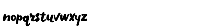 Hopefine Font LOWERCASE